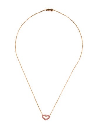 Cartier C de Cartier Pendant Necklace, Sapphires
