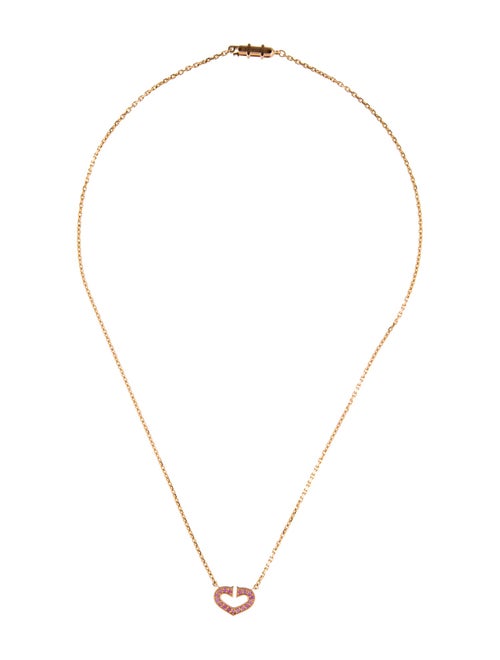 Cartier C de Cartier Pendant Necklace, Sapphires