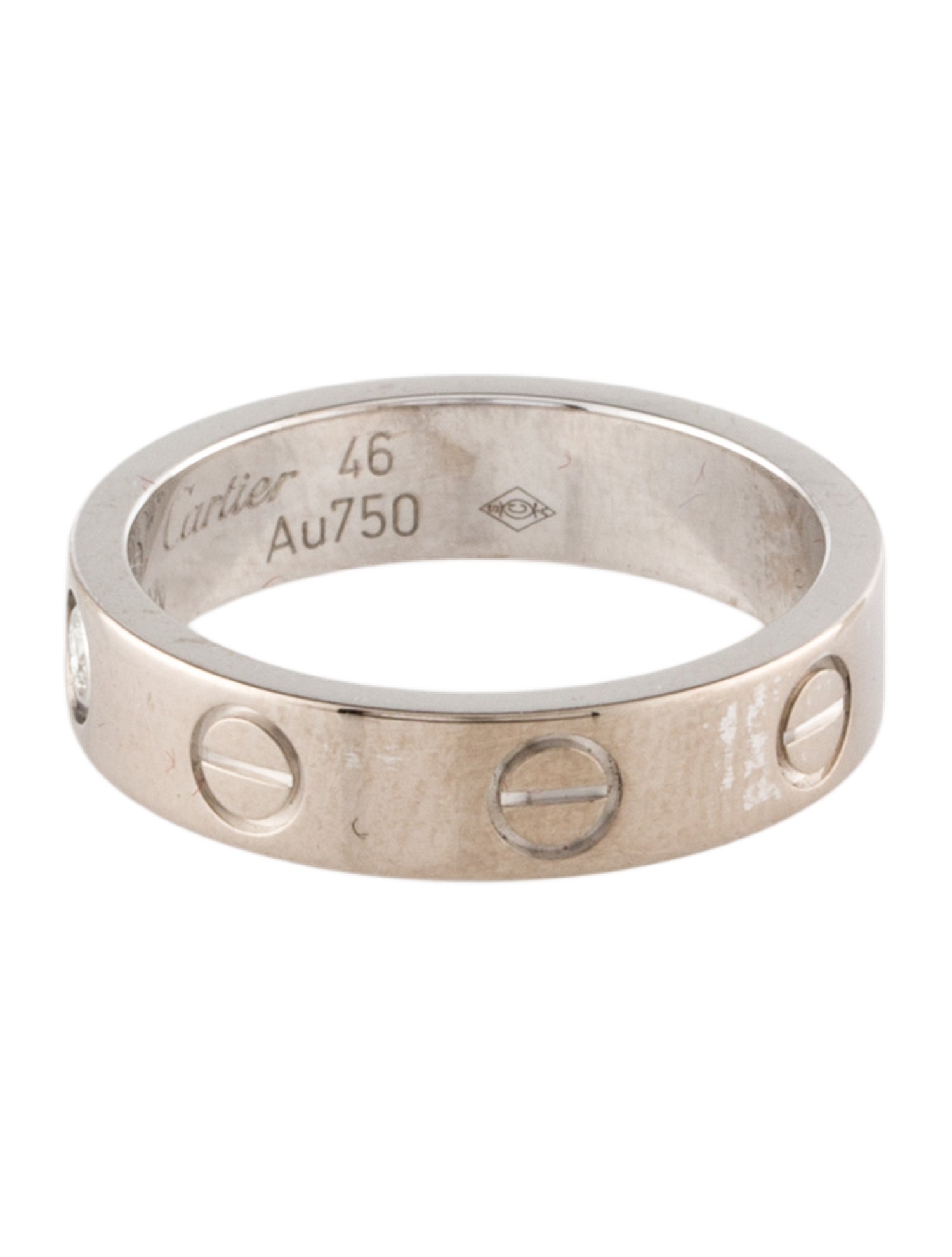 Cartier Small 1 Diamond LOVE Ring