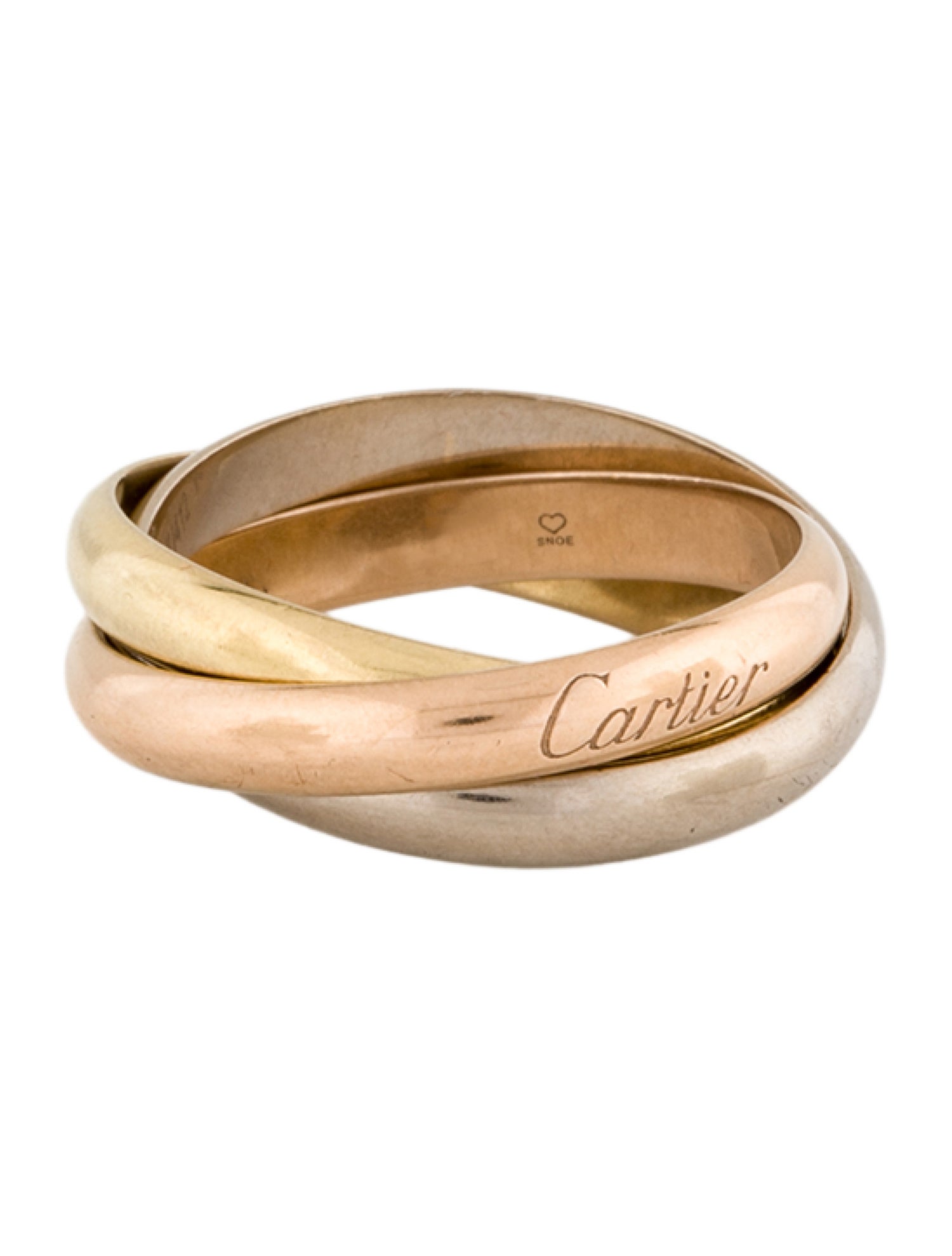Cartier Trinity Ring, Classic Model