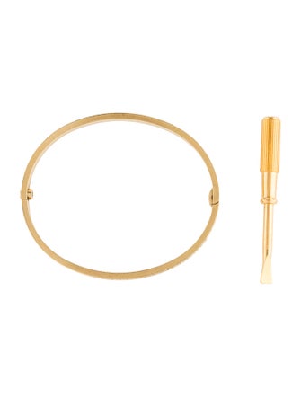 Cartier Pavéd LOVE Bracelet, Small Model