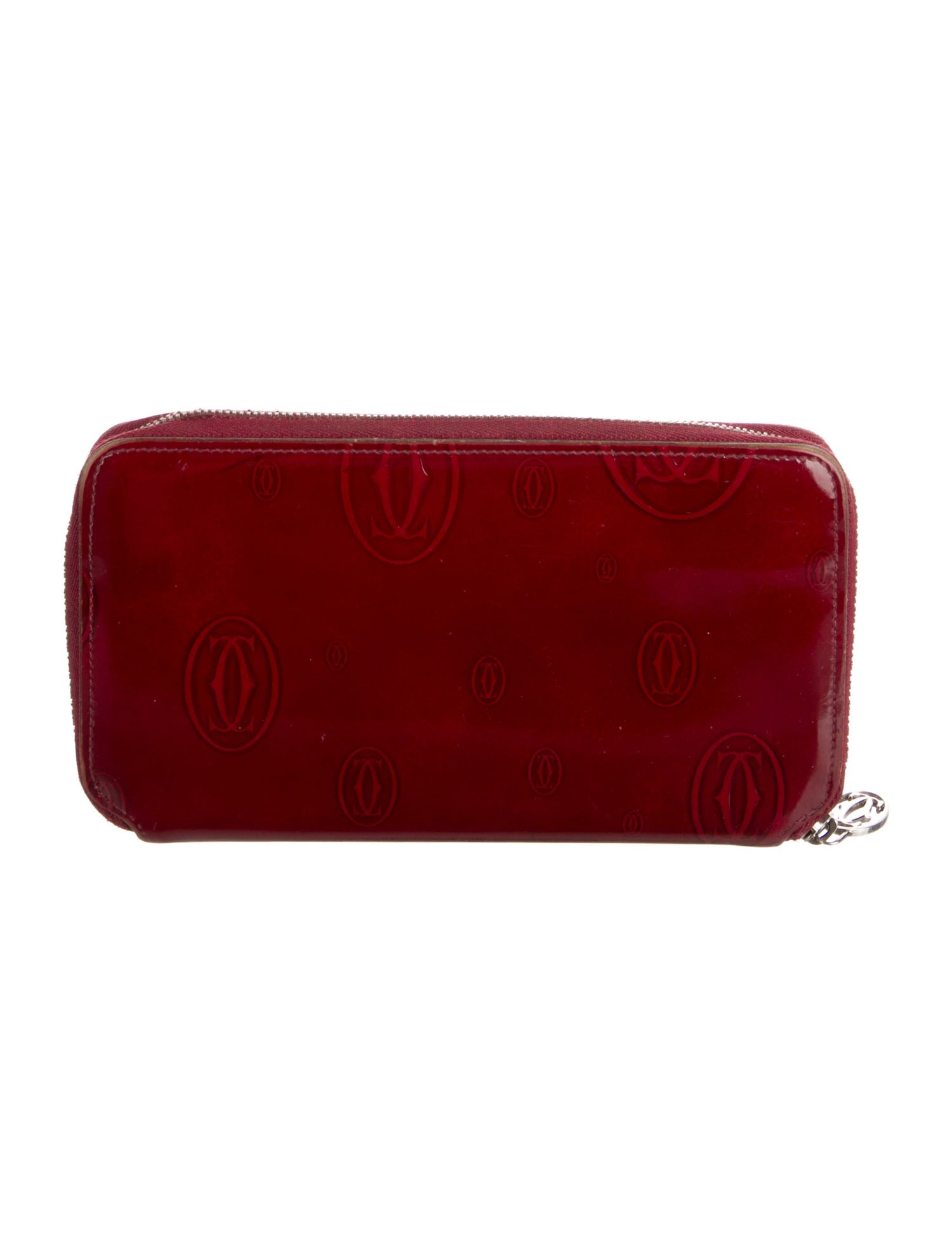 Cartier Patent Leather Wallet