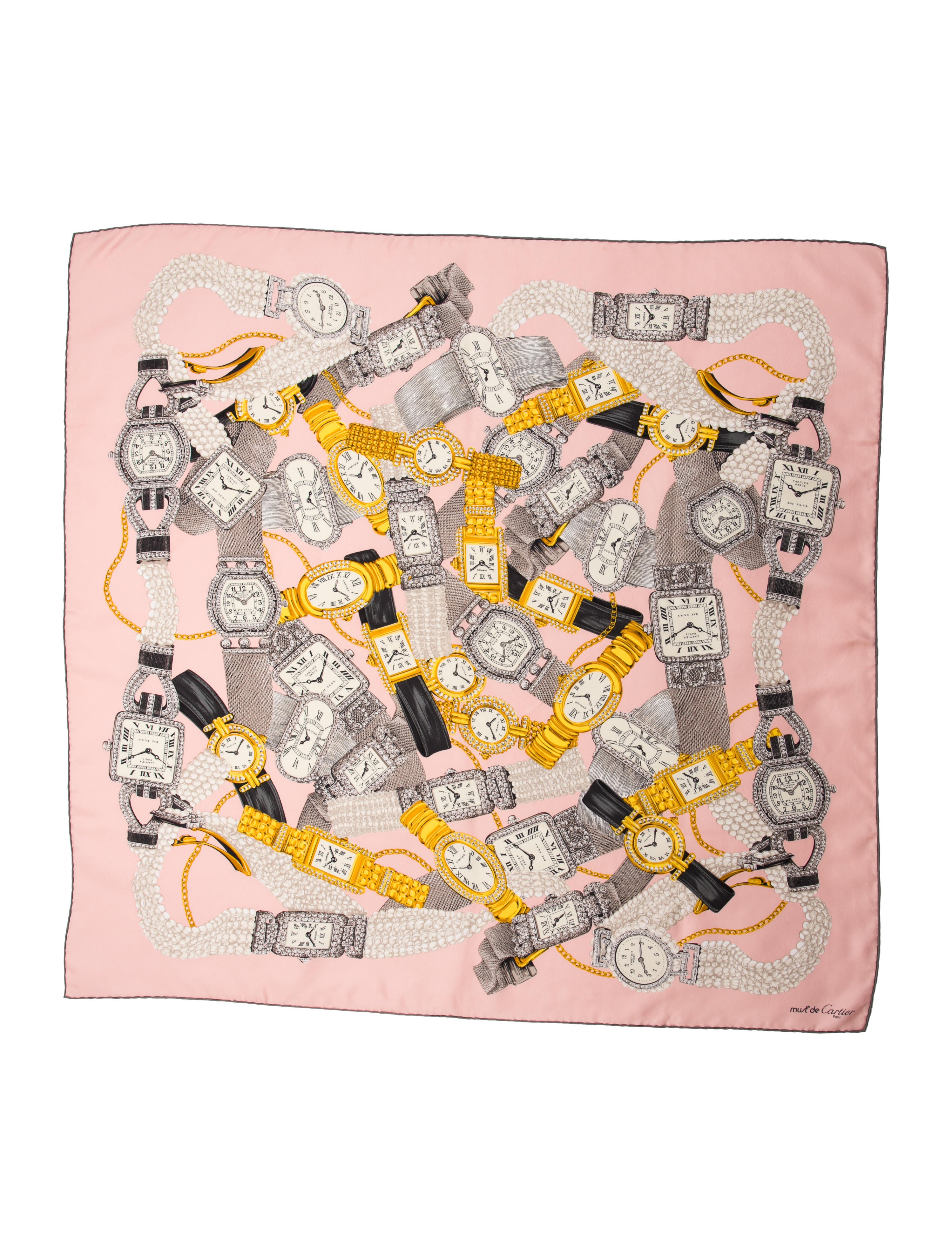 Cartier Silk Printed Scarf