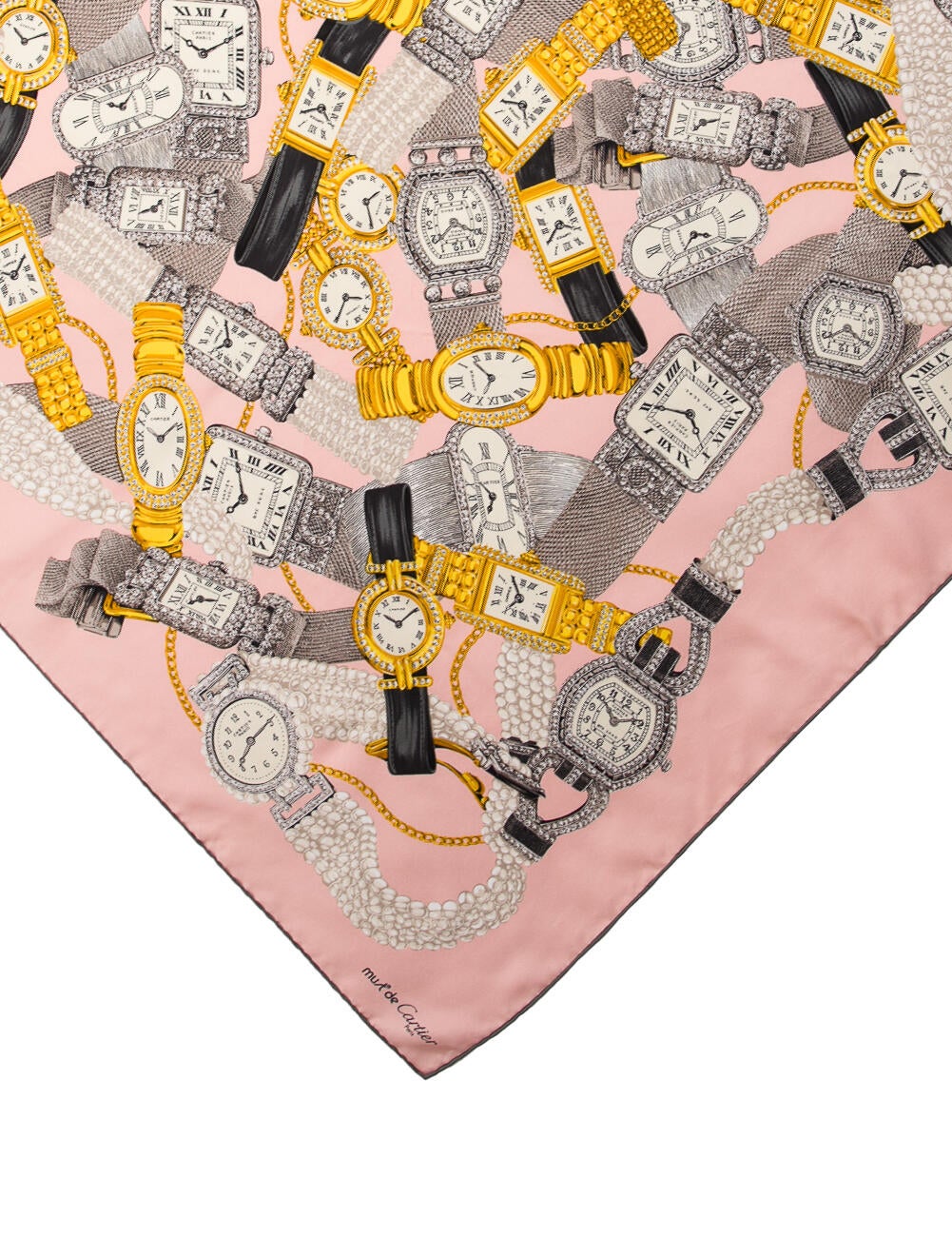 Cartier Silk Printed Scarf