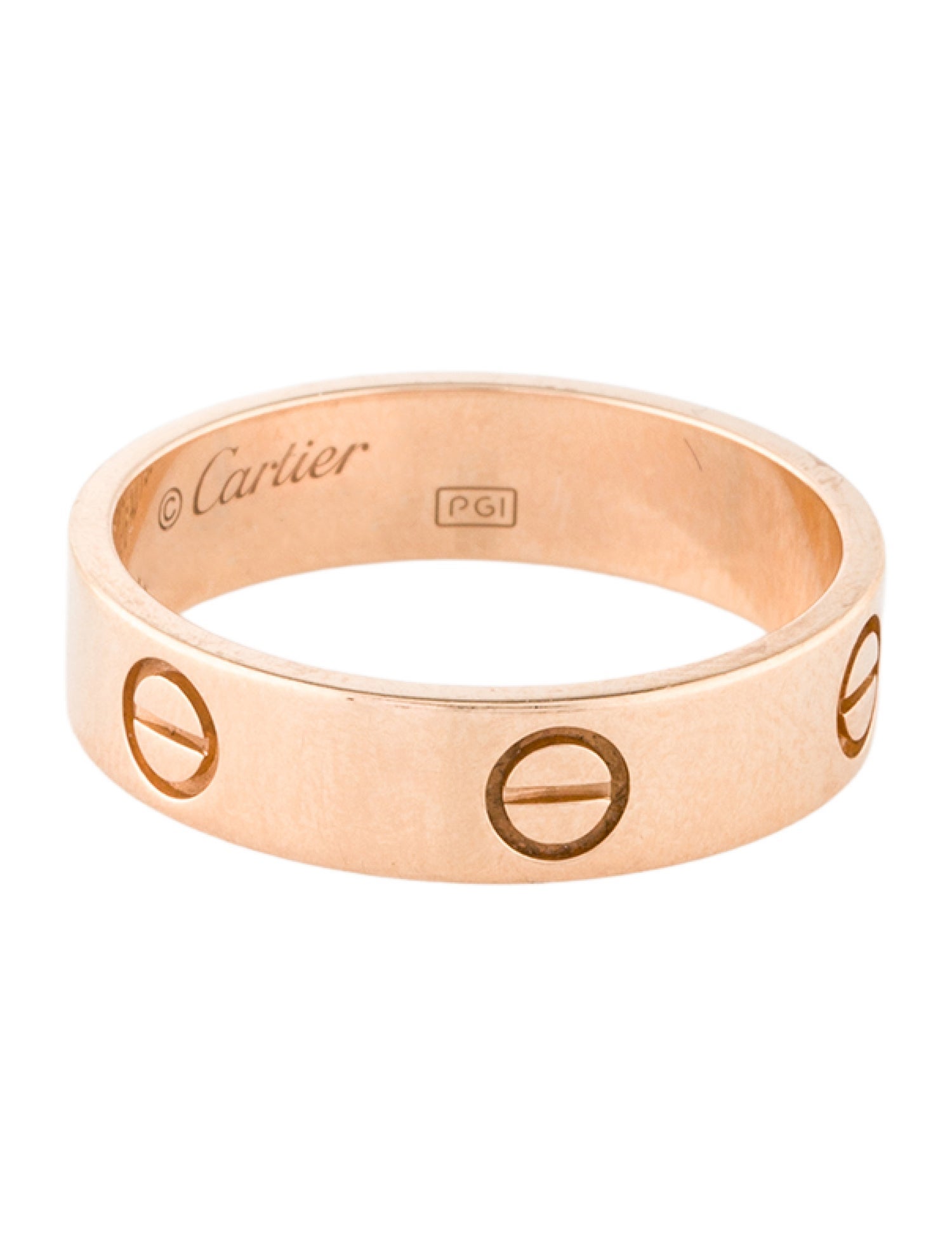 Cartier LOVE Ring, Classic Model