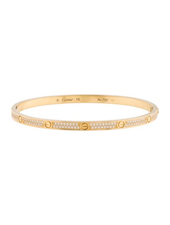 Cartier Paved Small LOVE Bracelet