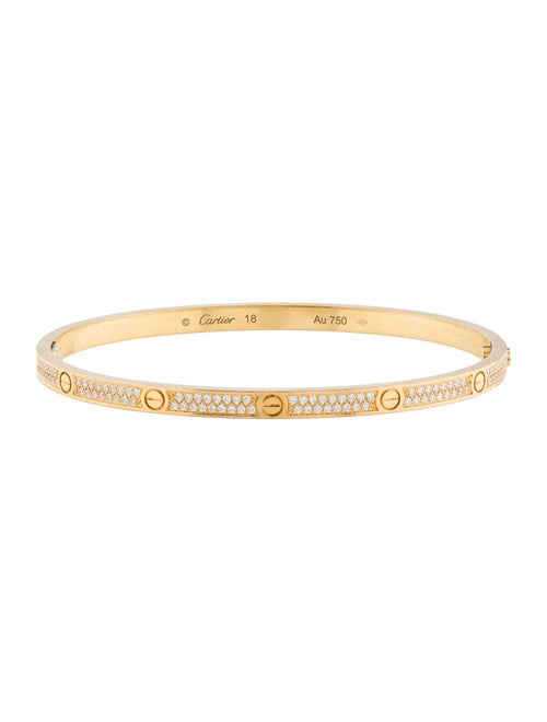 Cartier Paved Small LOVE Bracelet