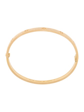 Cartier Paved Small LOVE Bracelet