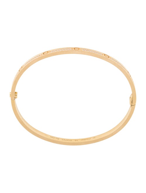 Cartier Paved Small LOVE Bracelet