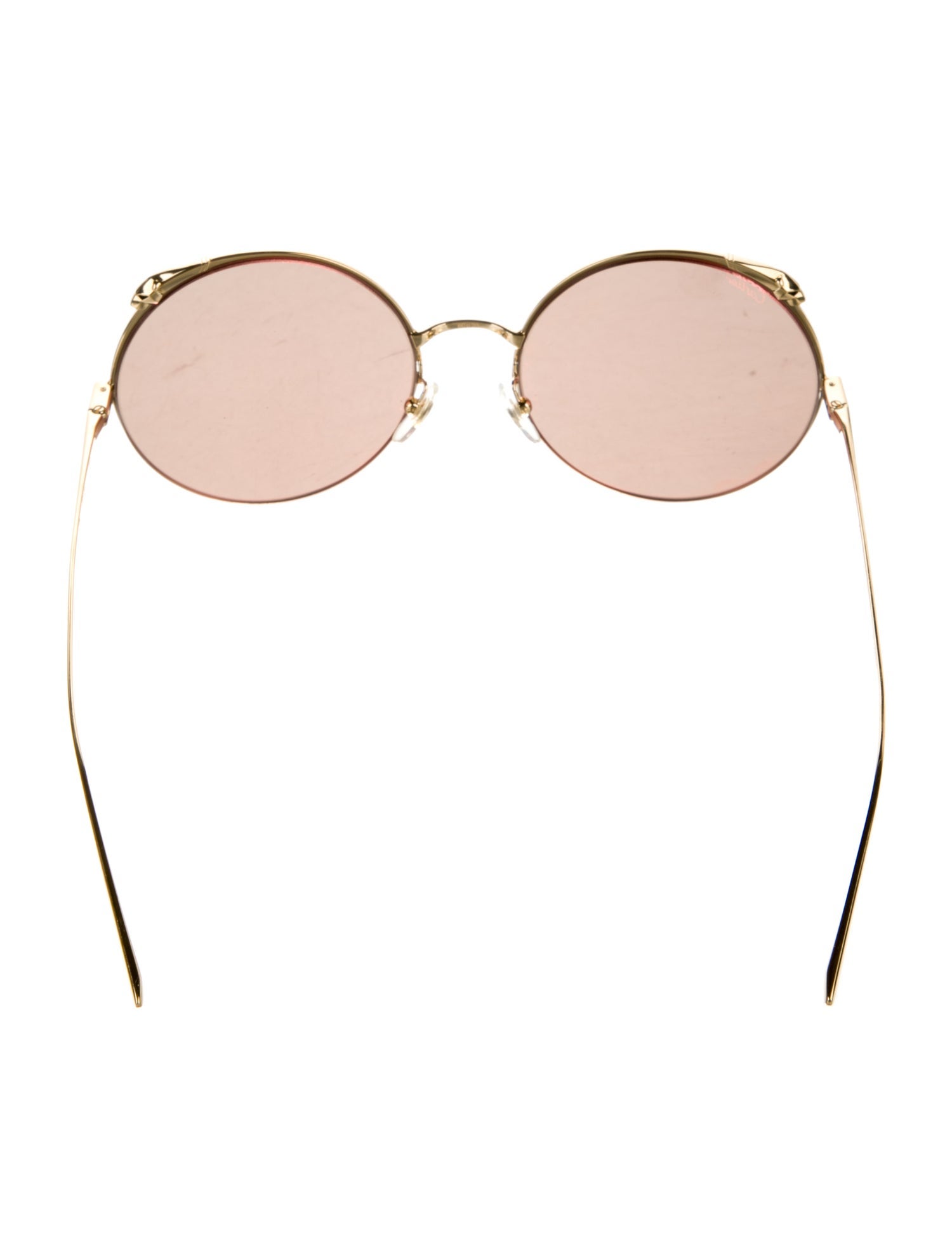 Cartier Round Tinted Sunglasses