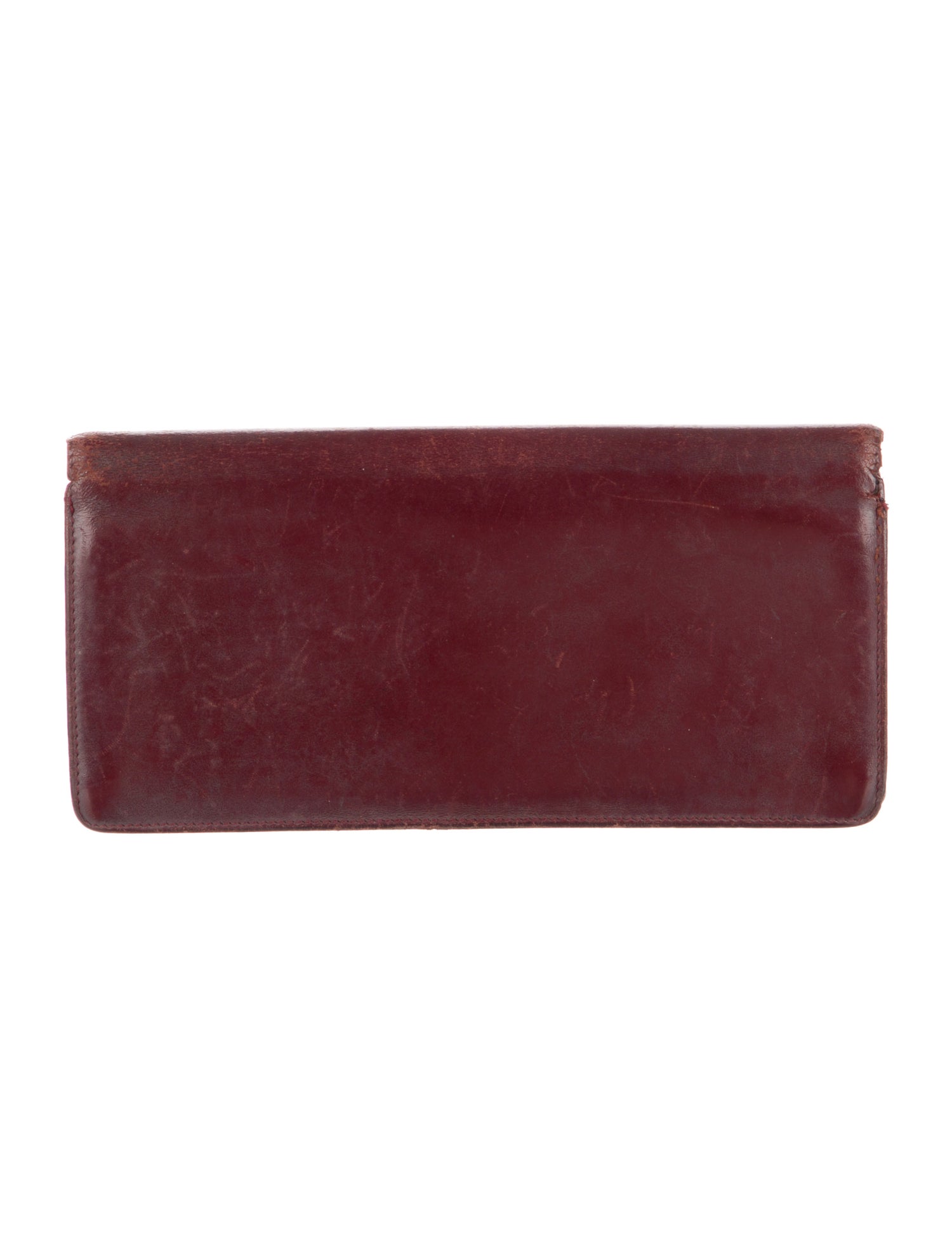 Cartier Leather Continental Wallet