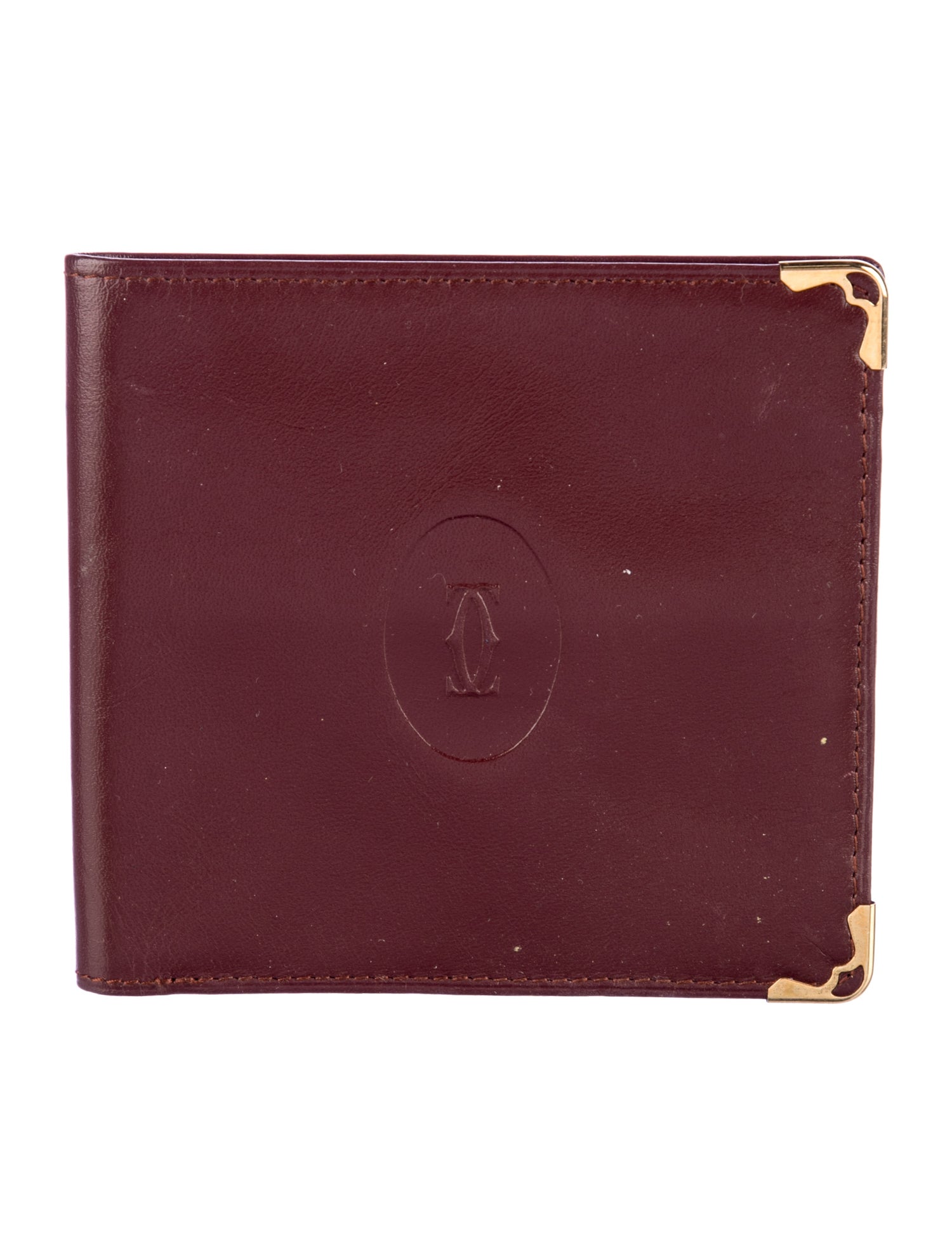 Cartier Leather Bifold Wallet