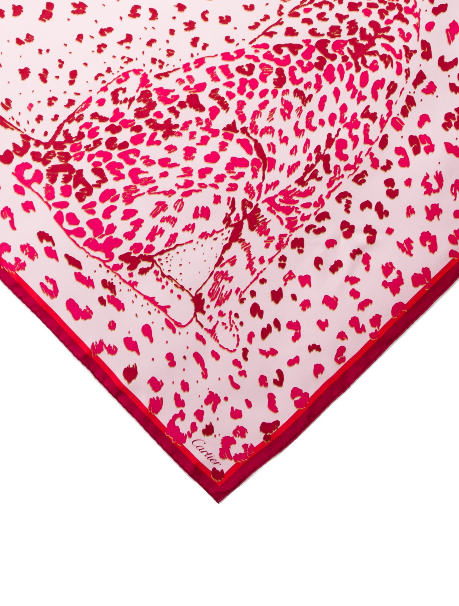 Cartier Silk Printed Scarf
