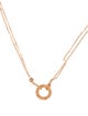 Cartier LOVE Pendant Necklace, 2 Diamonds