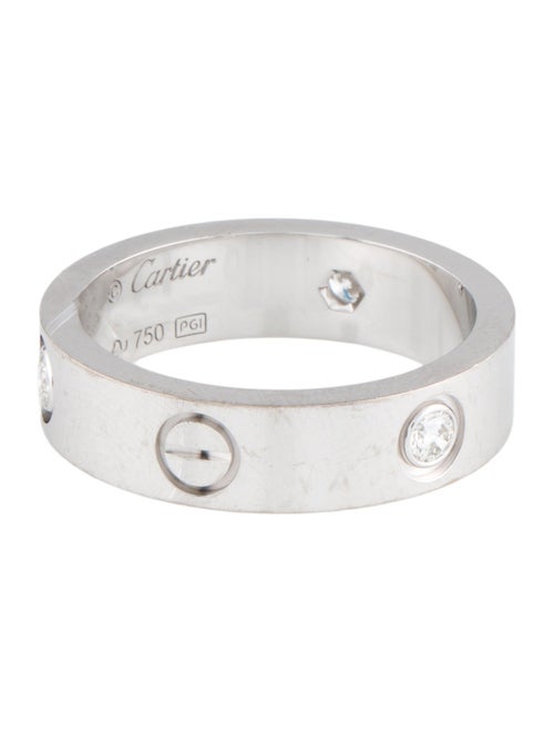 Cartier 3 Diamond Classic LOVE Ring
