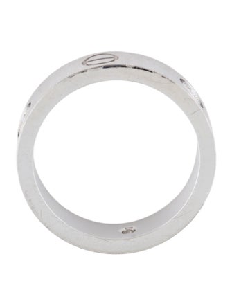 Cartier 3 Diamond Classic LOVE Ring
