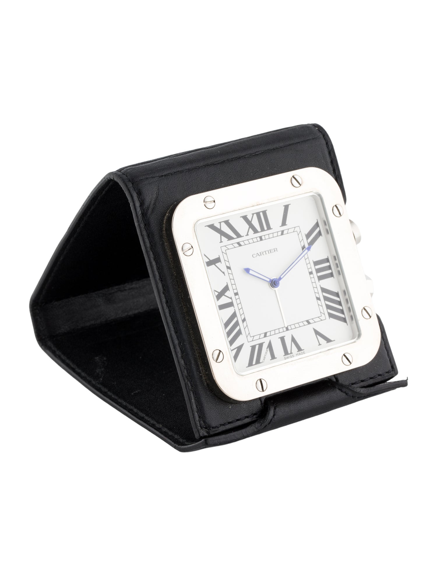 Cartier Santos Travel Alarm Clock