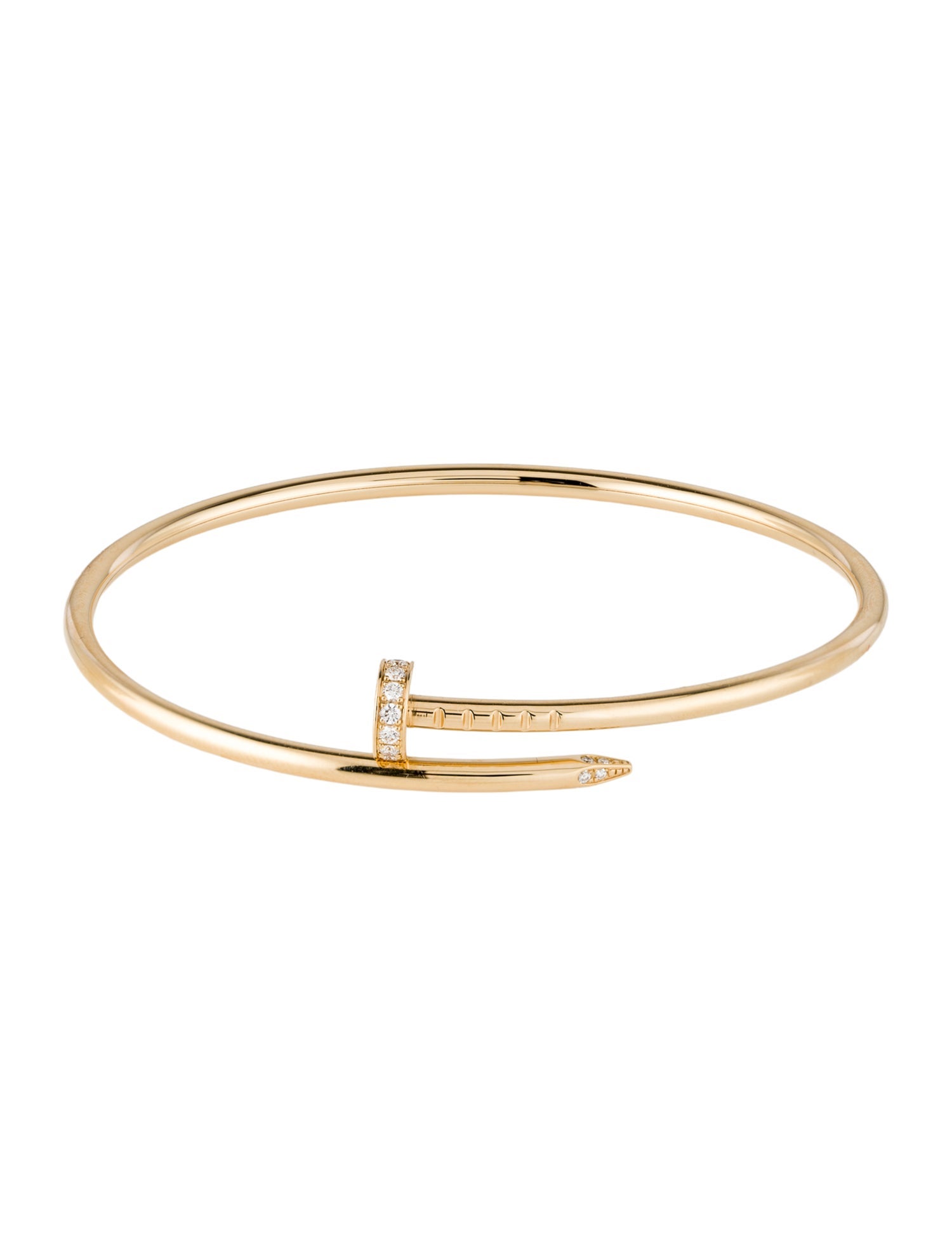 Cartier Diamond Juste un Clou Bracelet, Small Model