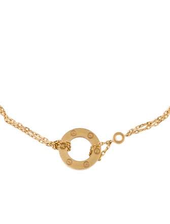 Cartier LOVE Bracelet, On Chain, 2 Diamonds
