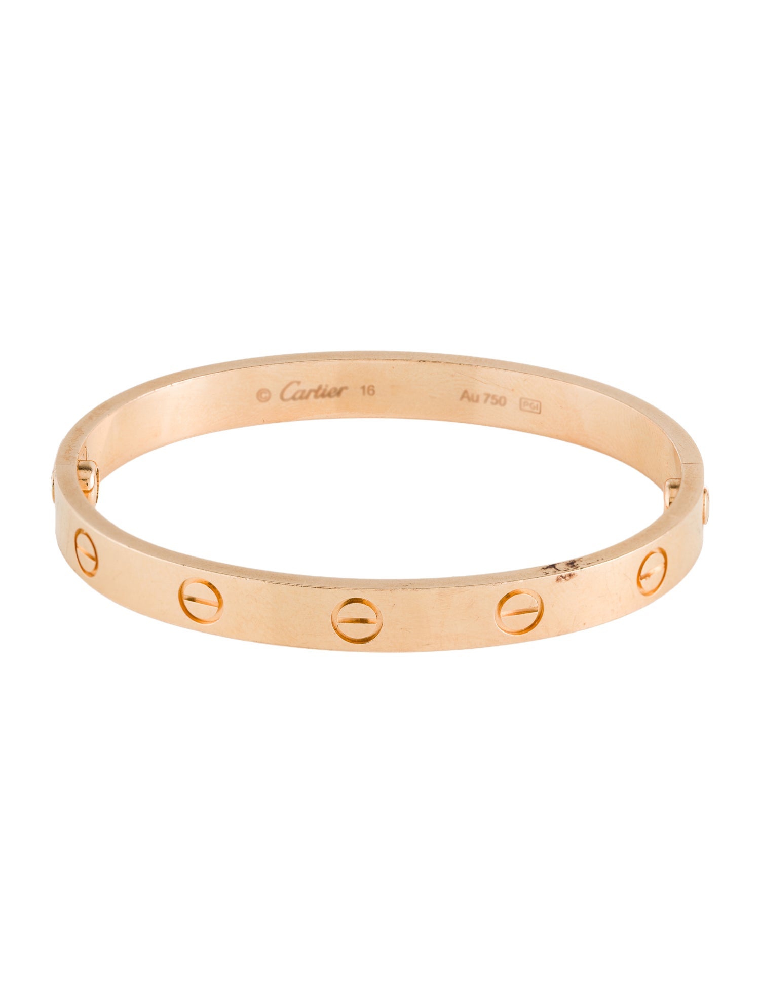 Cartier LOVE Bracelet, Classic Model