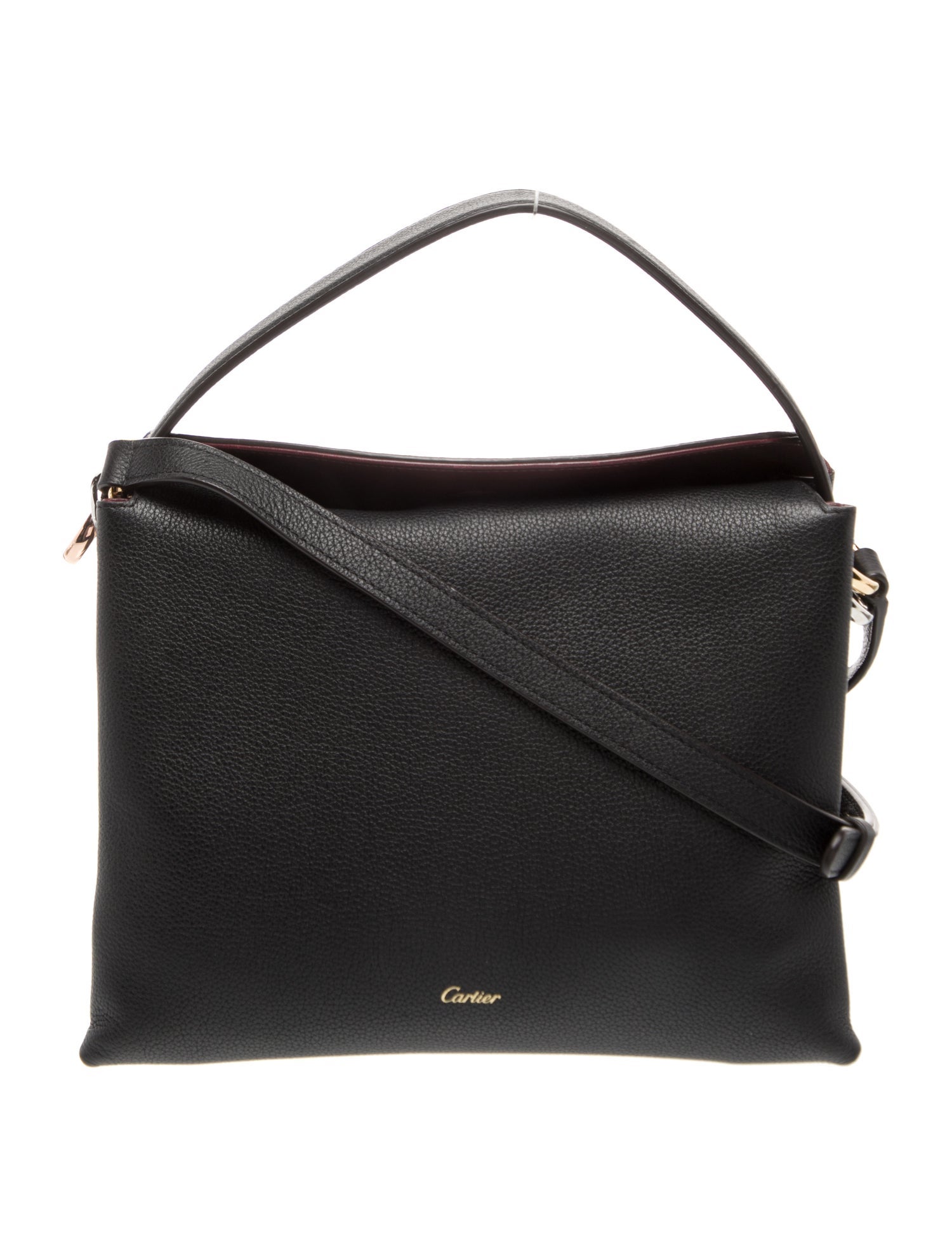 Cartier Leather Shoulder Bag w/ Tags