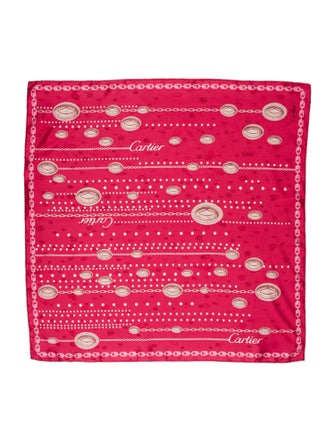 Cartier Silk Printed Scarf