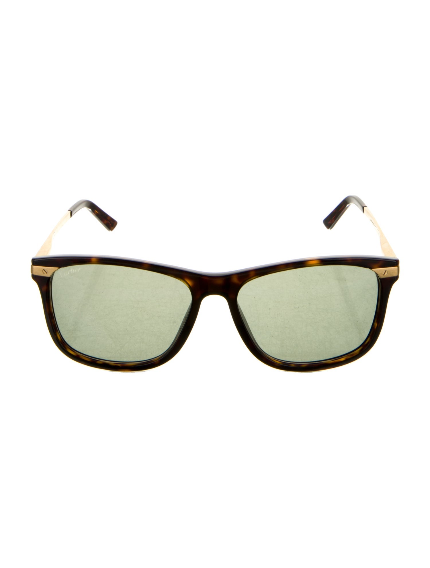 Cartier Santos de Cartier Square Sunglasses