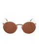 Cartier Round Tinted Sunglasses