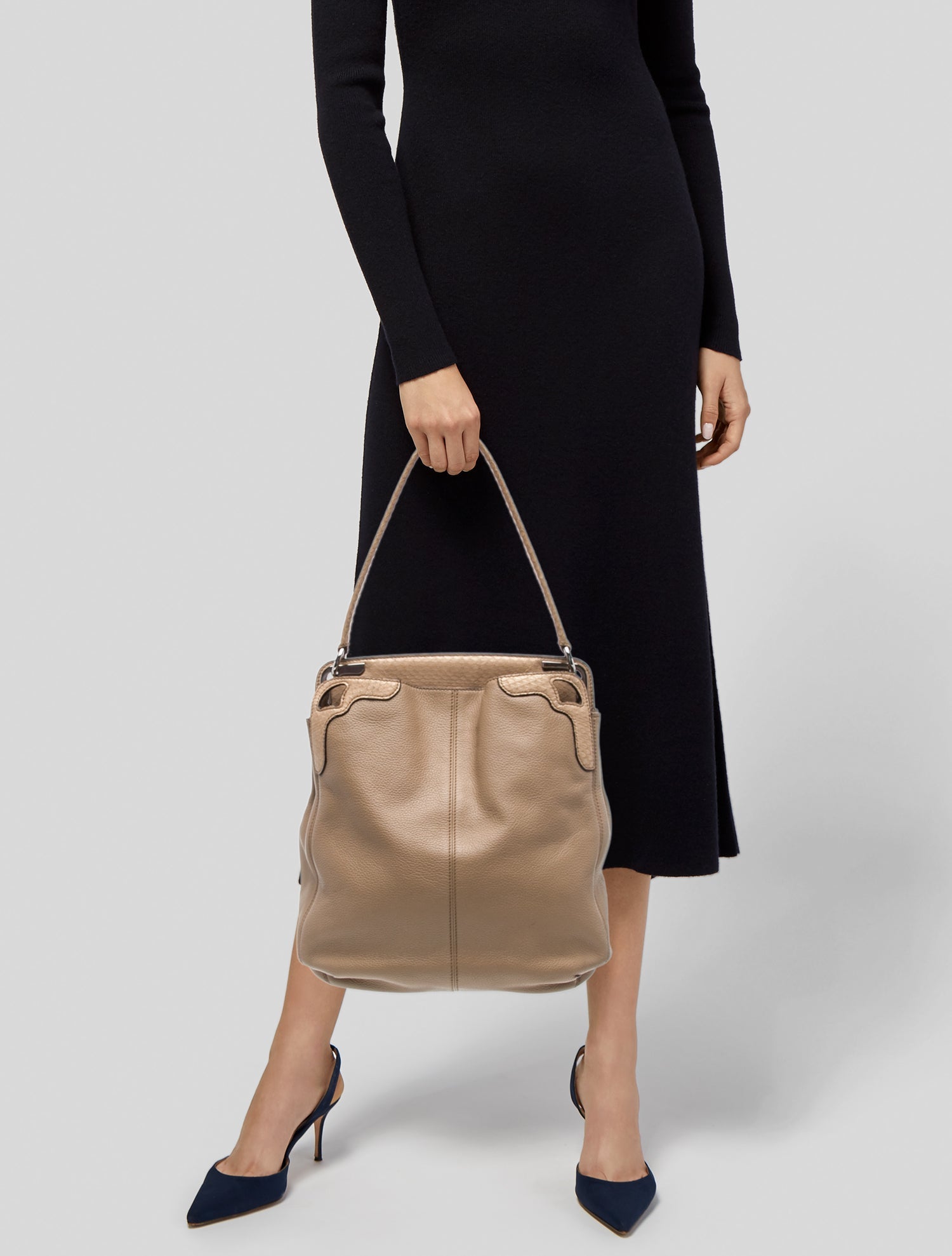 Cartier Leather Shoulder Bag