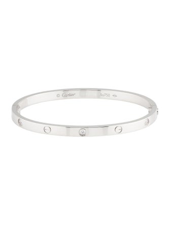Cartier LOVE Bracelet, Small Model, 6 Diamonds