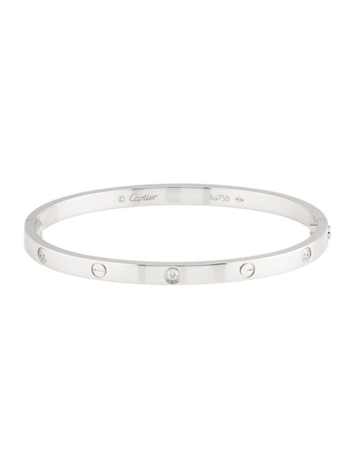Cartier LOVE Bracelet, Small Model, 6 Diamonds
