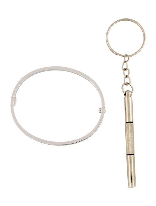 Cartier LOVE Bracelet, Small Model, Paved