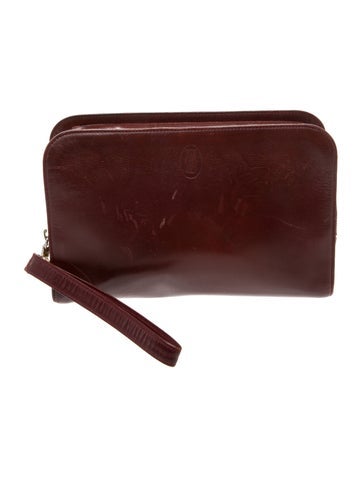 Cartier Clutches Leather Portfolio