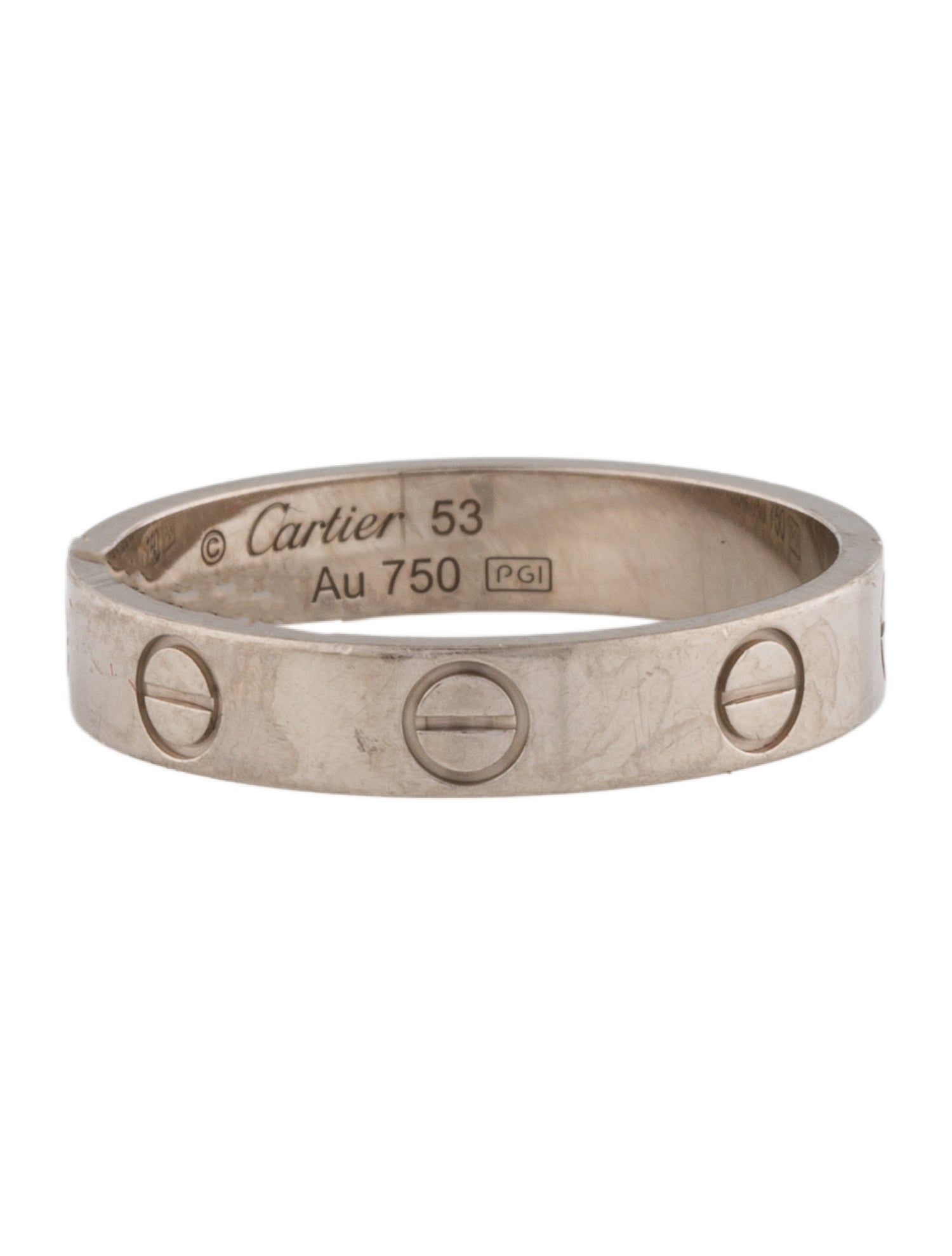 Cartier LOVE Ring, Small Model