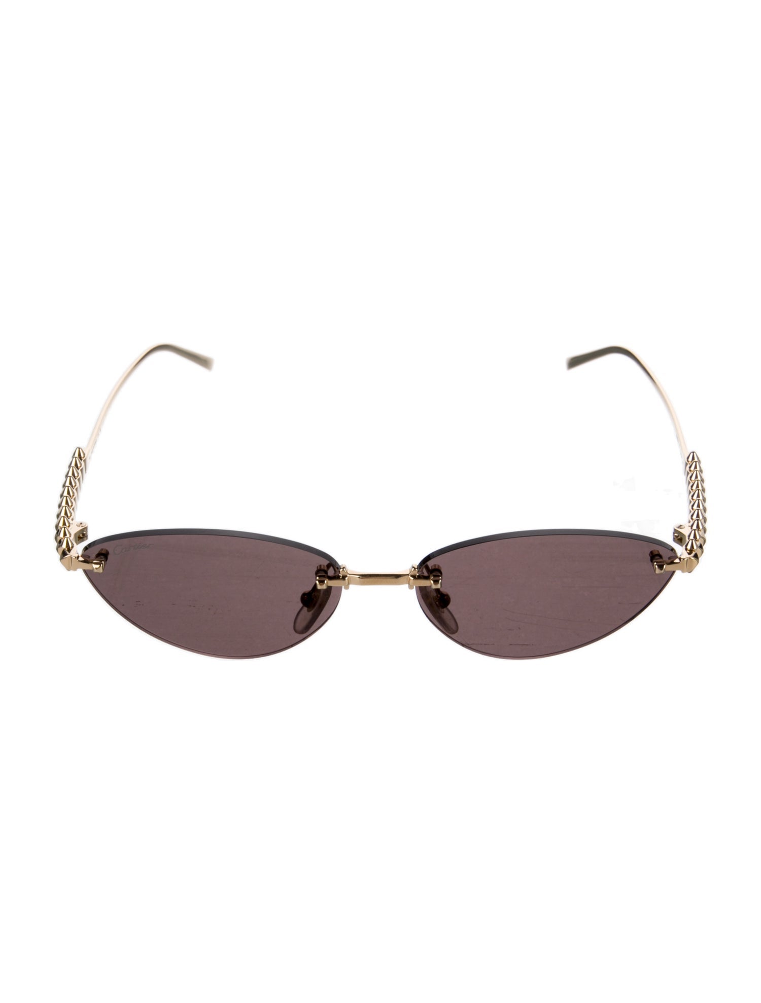 Cartier Cat-Eye Tinted Sunglasses