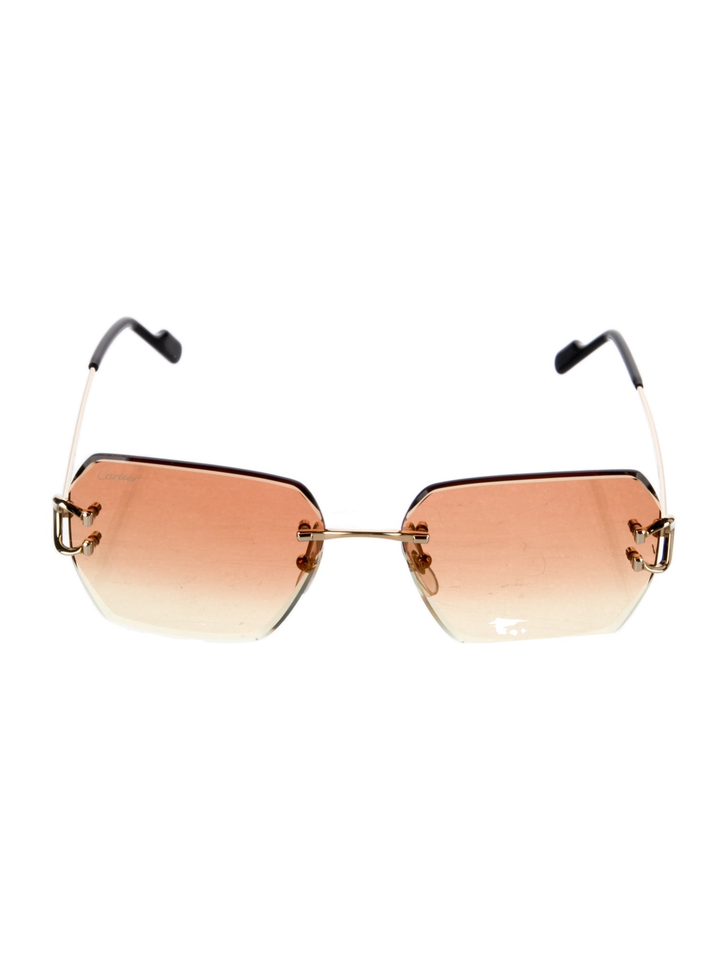 Cartier C de Cartier Oversize Sunglasses w/ Tags