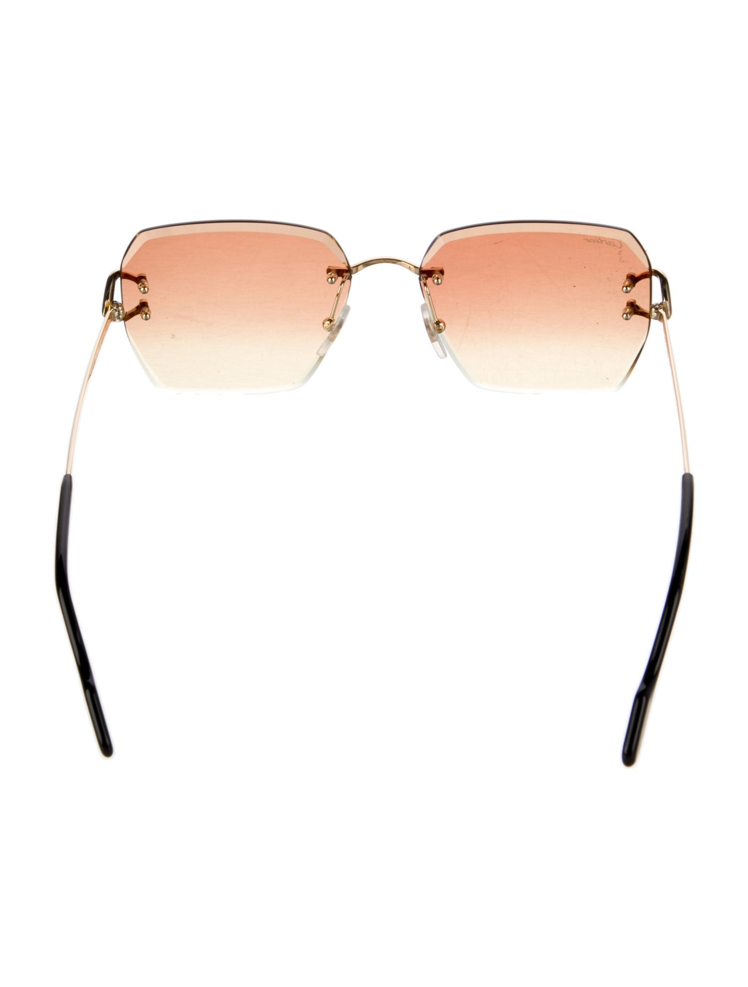 Cartier C de Cartier Oversize Sunglasses w/ Tags