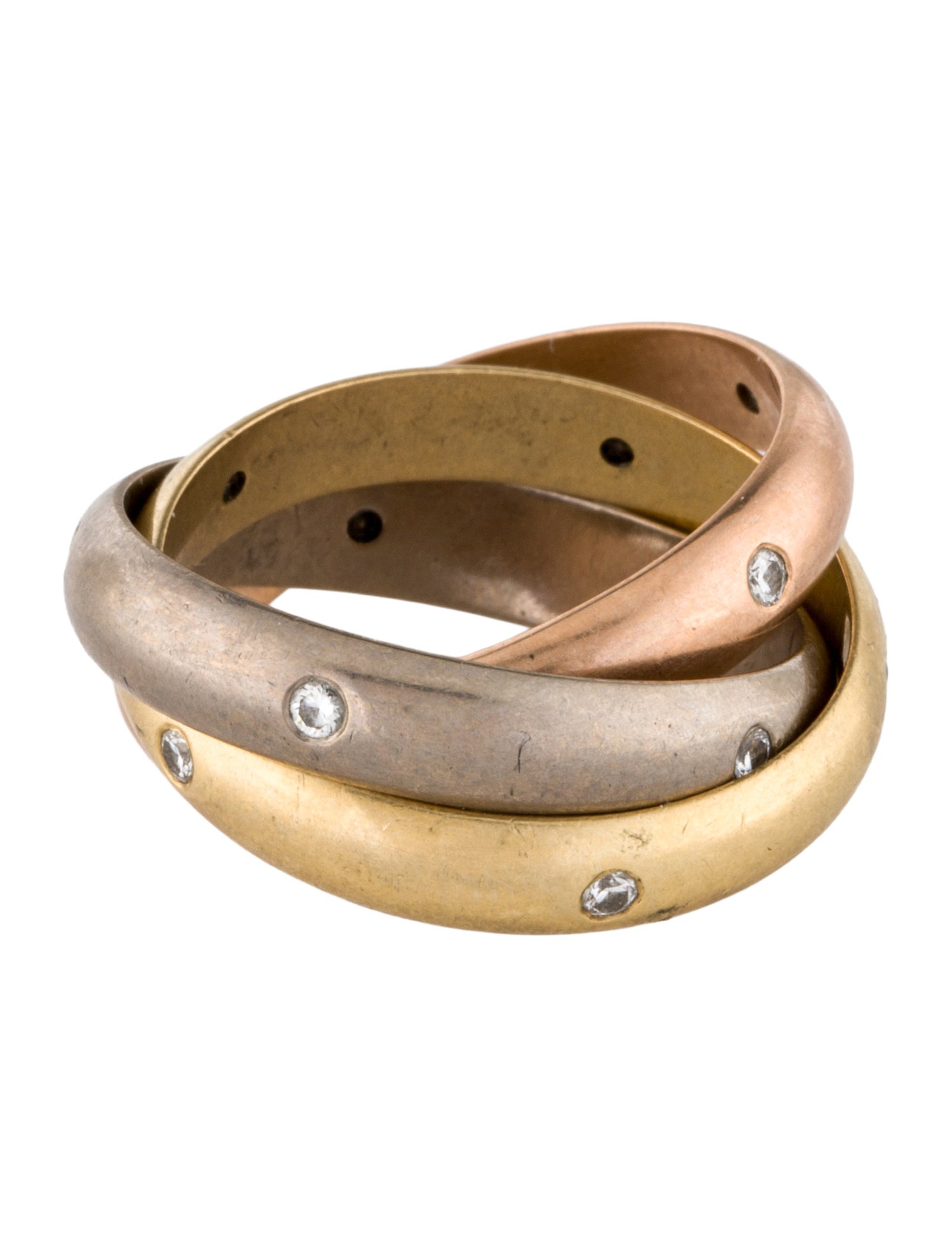 Cartier Diamond Trinity Ring