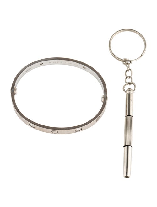 Cartier LOVE Bracelet, Classic Model, 4 Diamonds