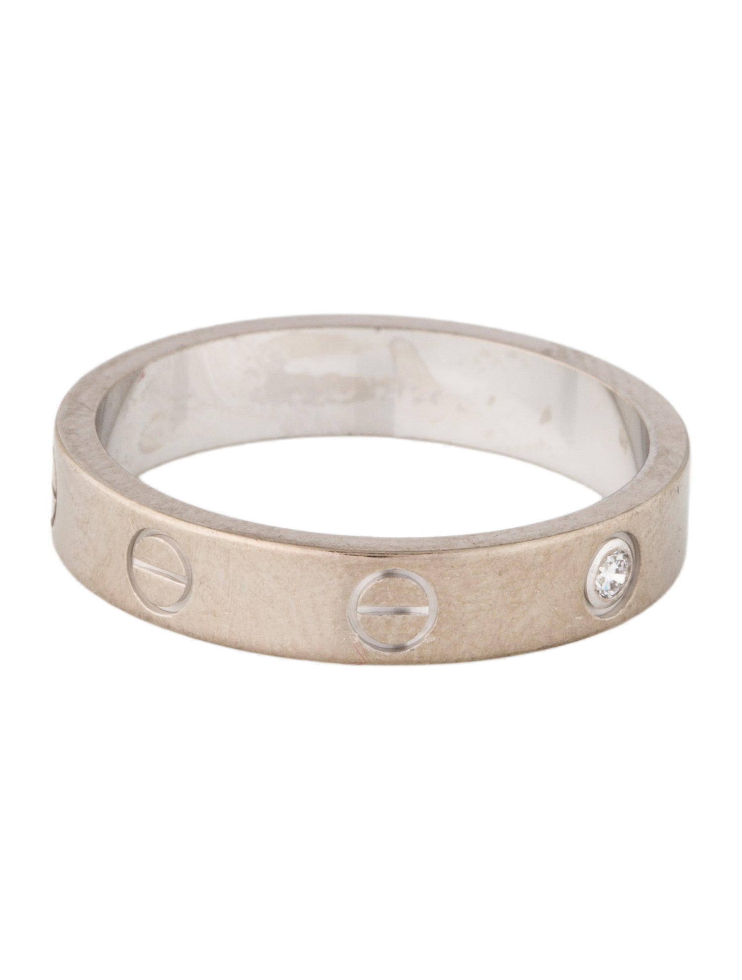 Cartier 1 Diamond LOVE Ring, Small Model