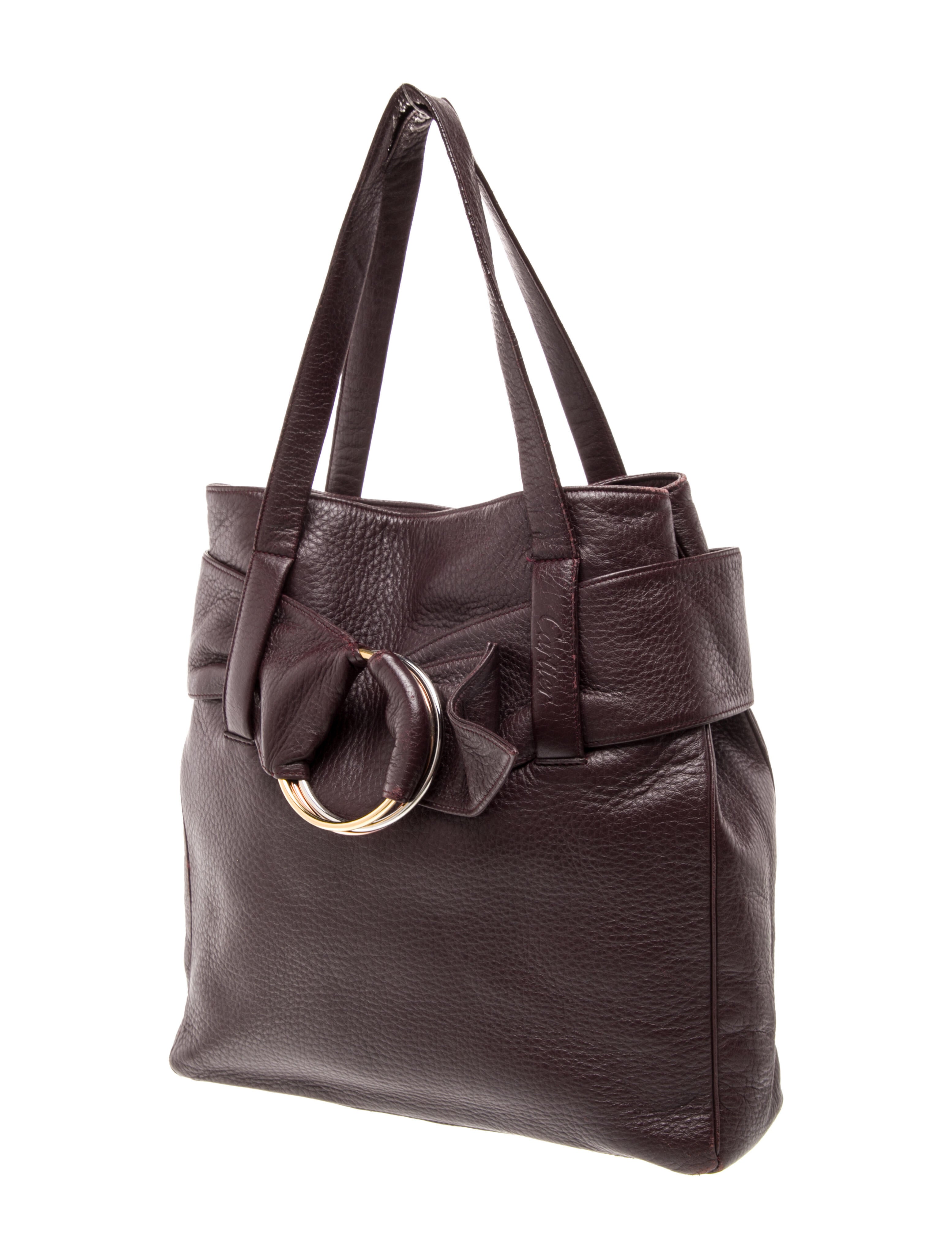 Cartier Leather Shoulder Bag