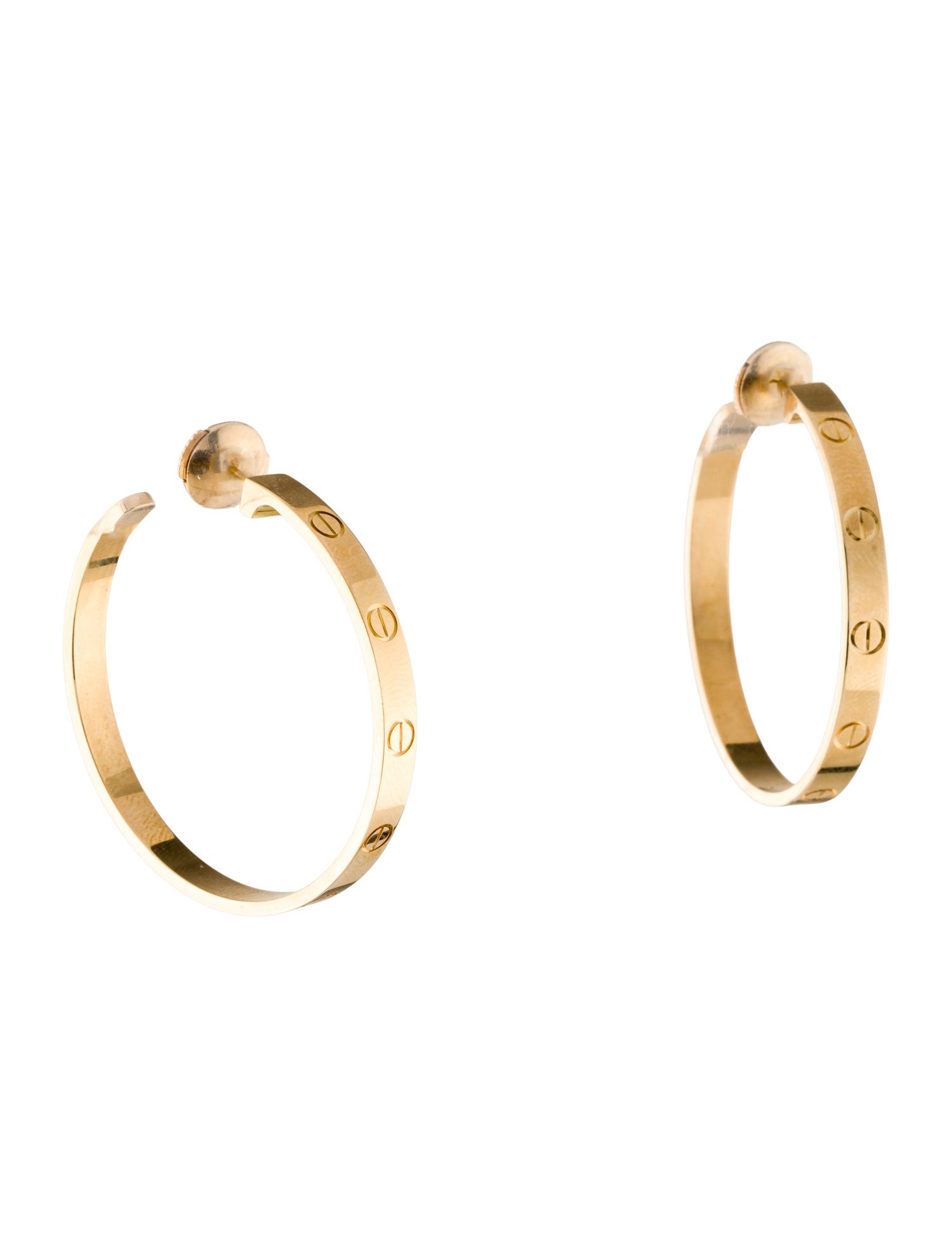 Cartier LOVE Hoop Earrings, Large Model