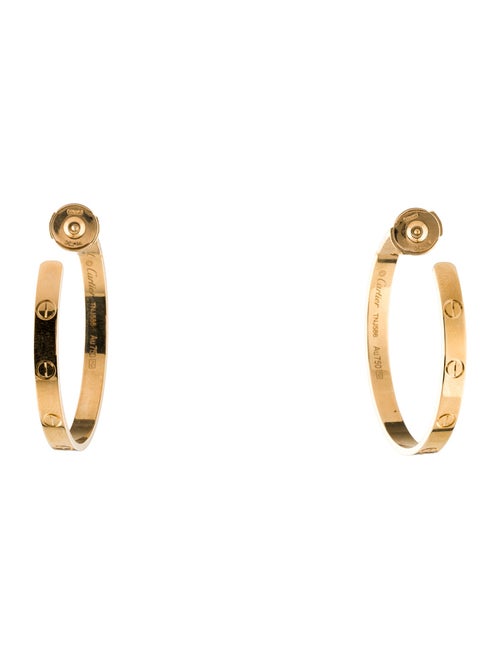 Cartier LOVE Hoop Earrings, Large Model