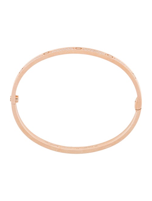 Cartier Pavéd LOVE Bracelet, Small Model