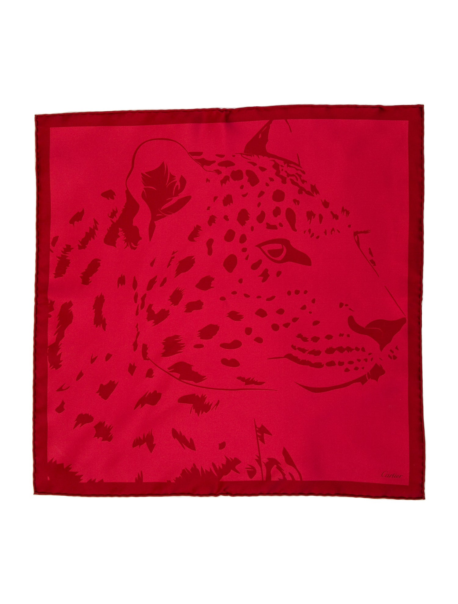 Cartier Silk Printed Scarf