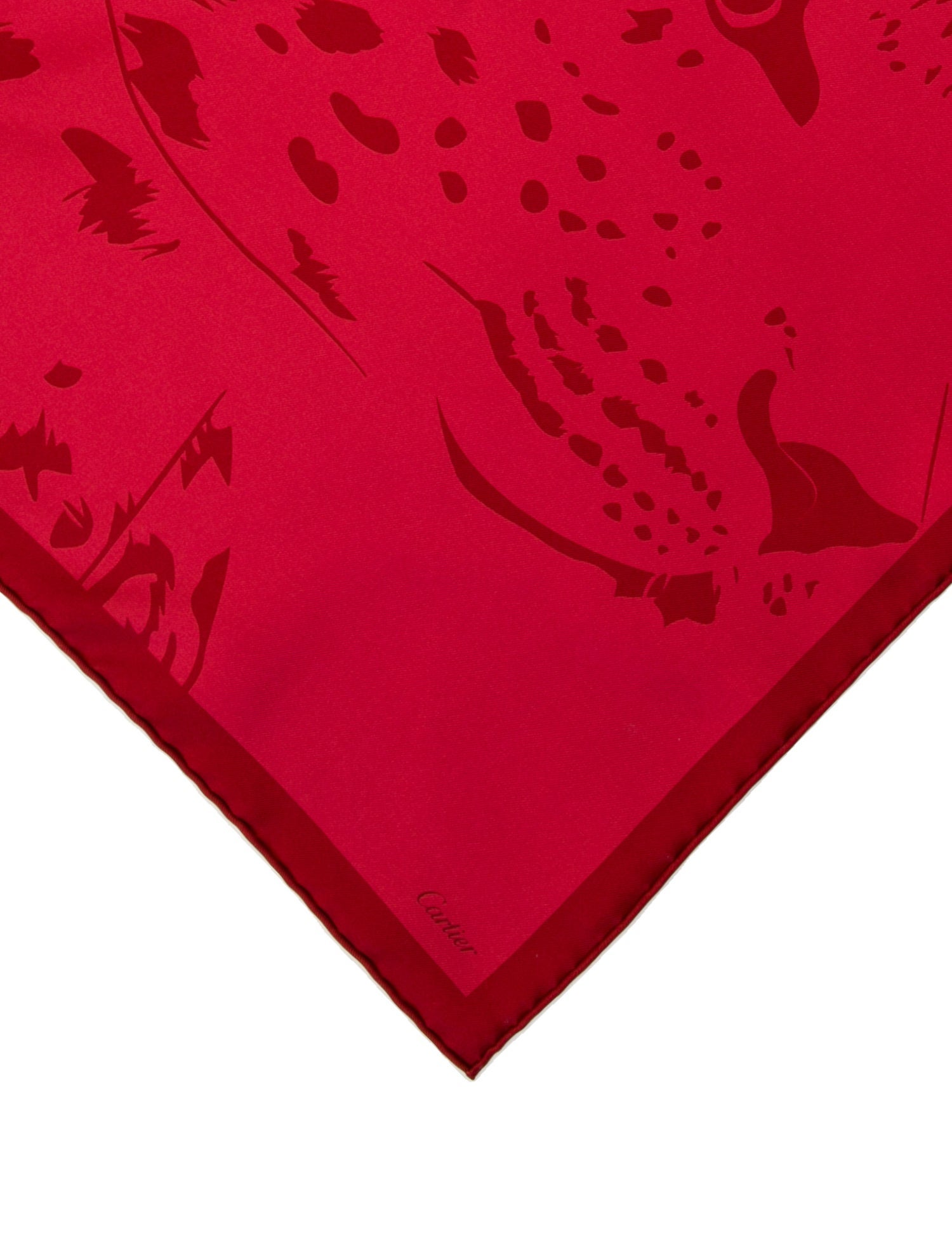 Cartier Silk Printed Scarf