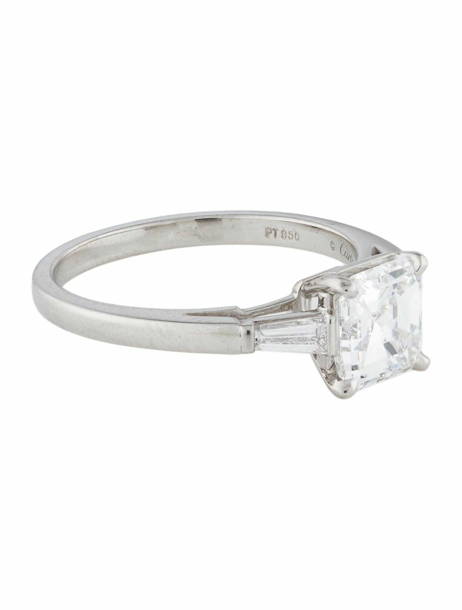 Cartier Platinum 2.42ct Diamond Engagement Ring