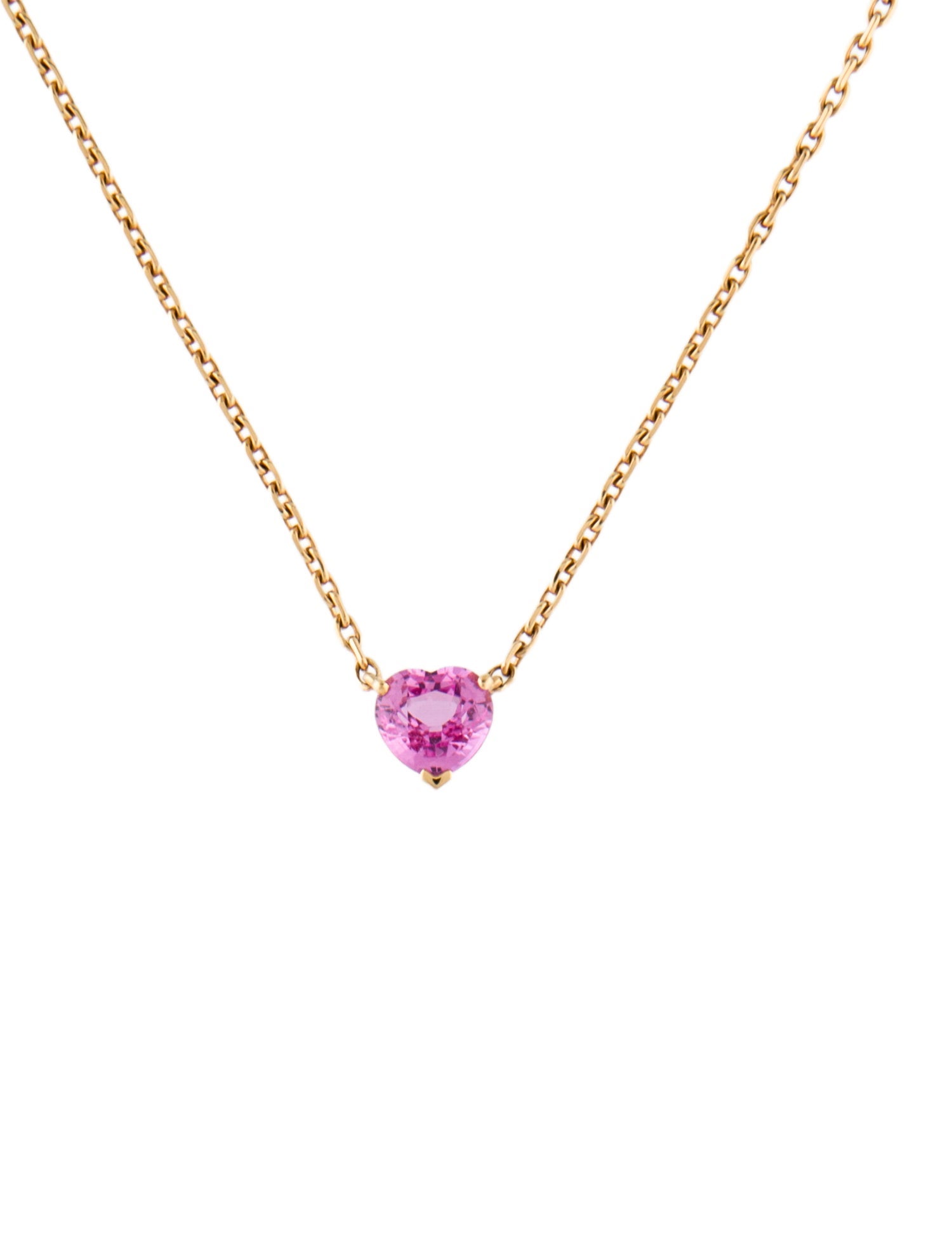 Cartier Vintage Heart Pendant Necklace