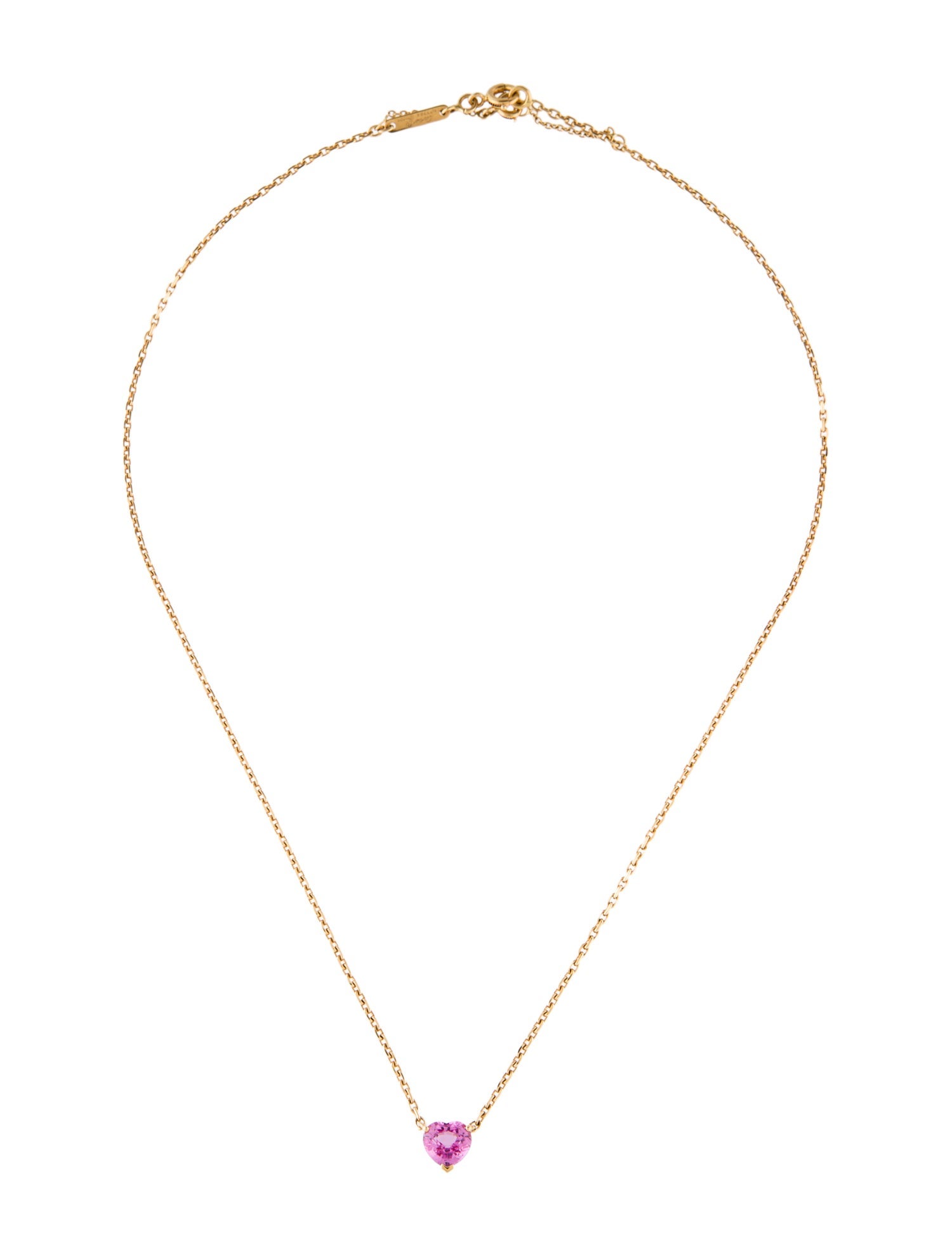 Cartier Vintage Heart Pendant Necklace
