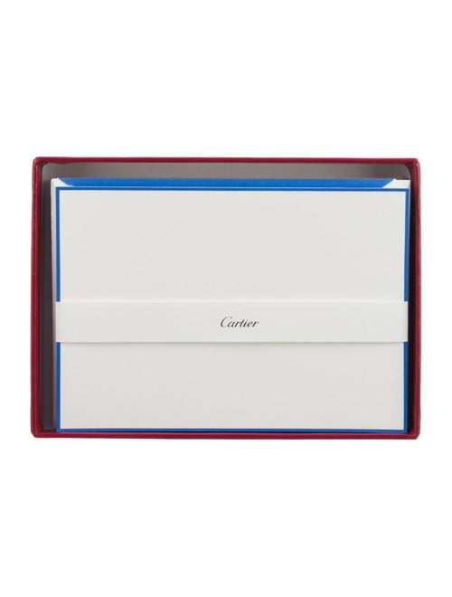 Cartier Stationary Card Set